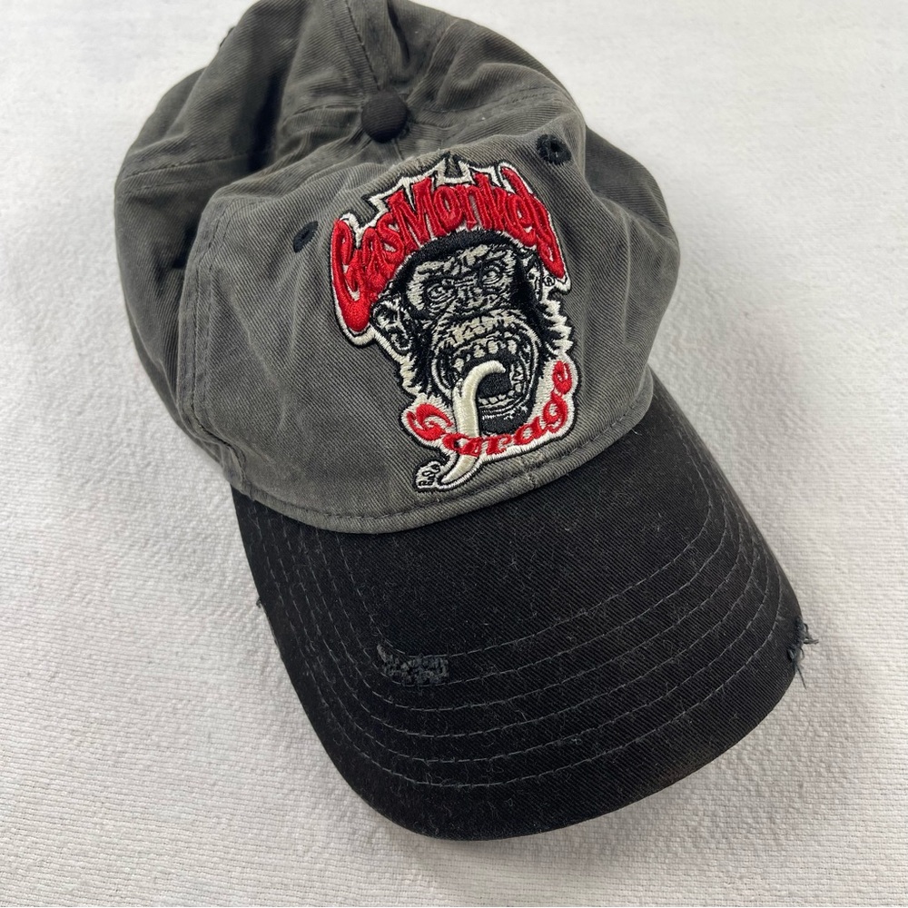 Gas Monkey Garage Monkey Patch Cap - Gray & Black